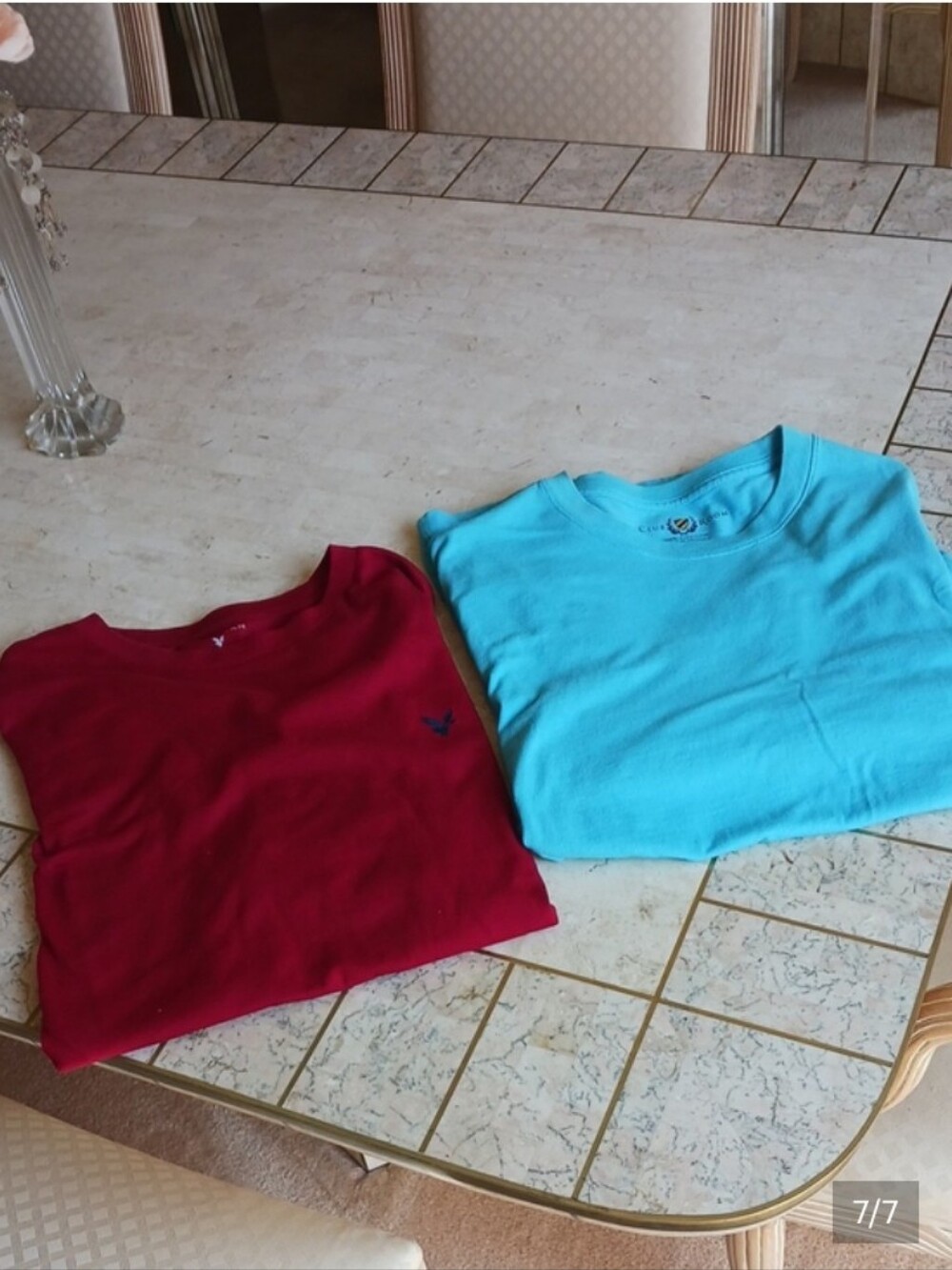 T-shirts,,mens- short Sleeve,, American Eagle& Macy's Club Room.....2 Shirts
